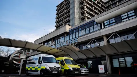 Getty Images Royal Free Hospital in London