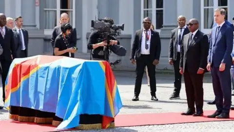 Patrice Lumumba ceremony in Brussels