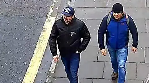 Metropolitan Police CCTV of suspects in Salisbury poisoning issued by police