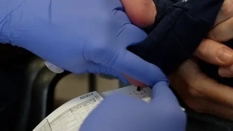 Heel prick test