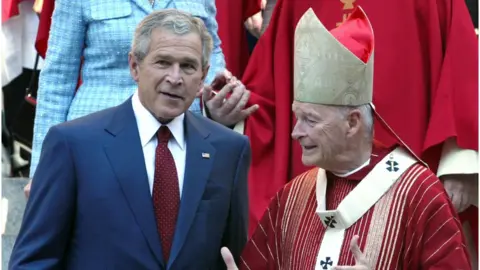 Reuters George W Bush and McCarrick