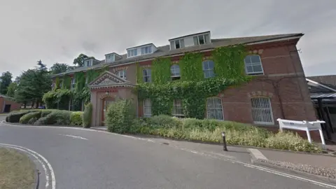 Google Exterior view of the front Hellesdon Hospital, the headquarters of Norfolk and Suffolk NHS Trust