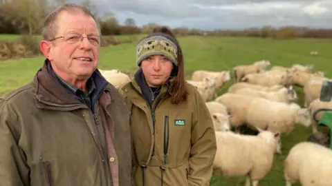 BBC/Simon Spark George Robinson and Keira Rhodes