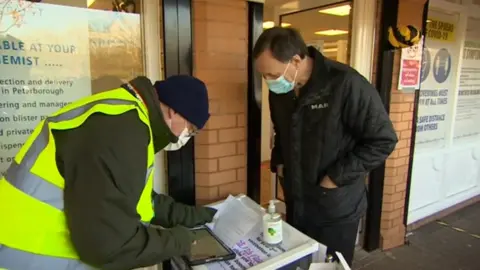 BBC Vaccination centre