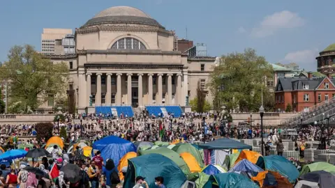 Columbia University protest encampment