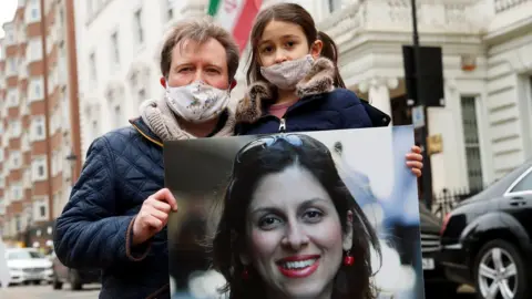 Reuters Richard Ratcliffe and daughter Gabriella