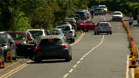 cars at murlough