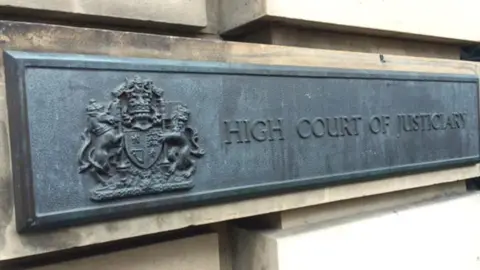 BBC High Court sign