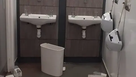 NNDC Vandalised public toilets