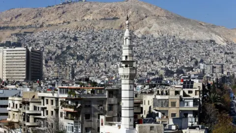 Getty Images Damascus in January