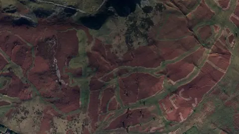 Ordnance Survey The hill