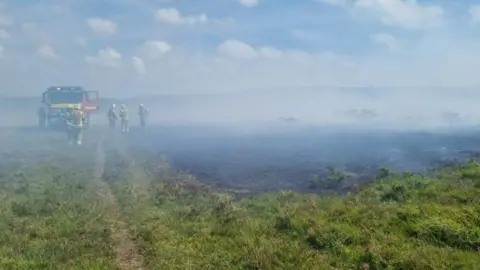 Fire near Stoborough