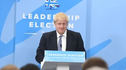 Twitter/@conservatives Boris Johnson