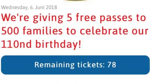 Paige Wistow The scam message