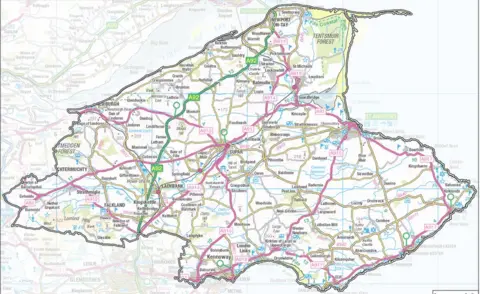 Boundary Commission for Scotland North East Fife map