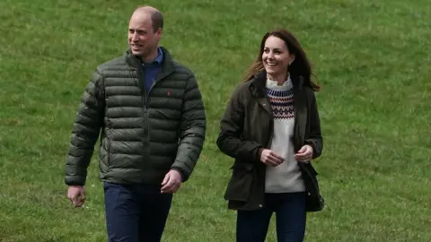 PA Media Duke and Duchess on the farm