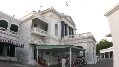 Getty Images Tamil Nadu State Legislative Assembly and the State Secretariat at the Fort St George in Chennai, formerly Madras