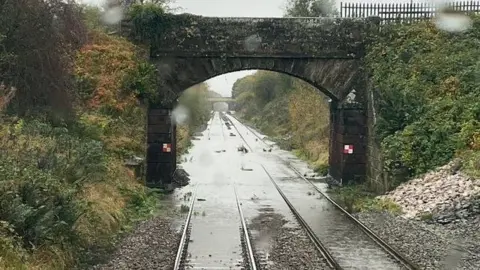 Shankwood Wanderer Flooded rail line