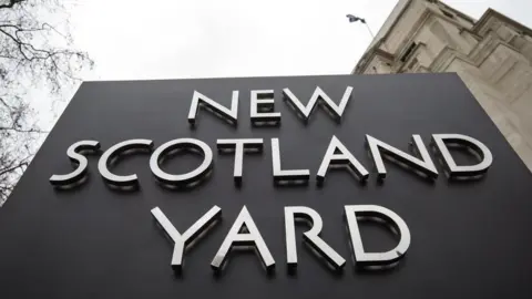 Getty Images New Scotland Yard sign