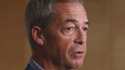 Getty Images Nigel Farage in September 2022