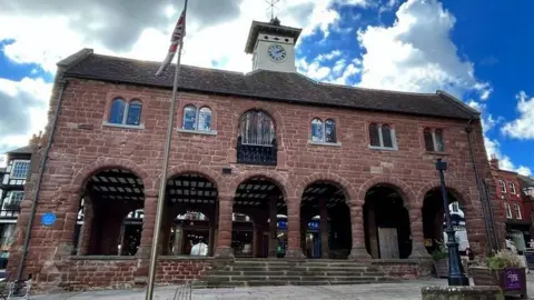 General view of Market House in Ross-on-Wye