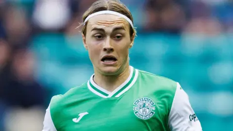 Elias Melkerson in Hibernian colours