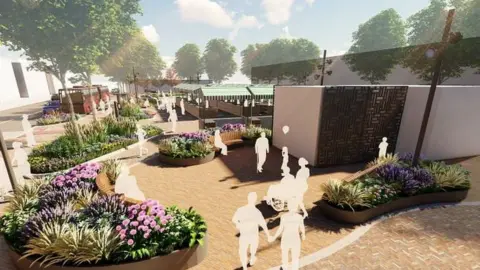 Heanor Market Place design