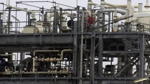 Getty Images Bacton gas terminal in Norfolk.