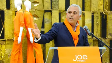 Getty Images Joe Mimran launching his flagship Joe Fresh New York store in 2012