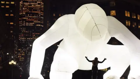 Leicester BID Fantastic planet by Amanda Parer