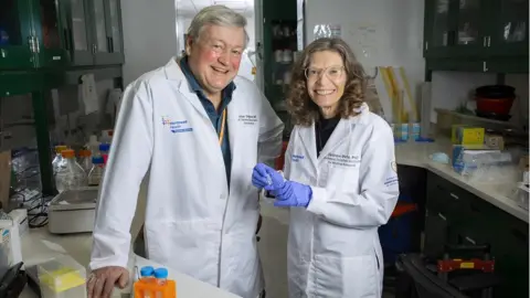 Feinstein Institutes for Medical Research Christine Metz and Peter Gregersen