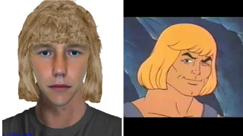 Lincolnshire Police/Facebook E-fit/He-Man - Masters of the Universe