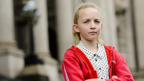 JULIAN MEEHAN Jean Hinchcliffe stands with her arms folded