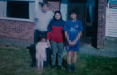 Other Lamduan Armitage, nee Seekanya, and family - pixelated