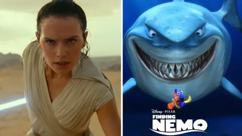 Lucasfilm/Pixar Star Wars and Finding Nemo