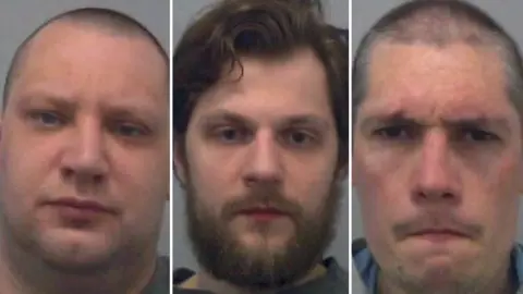 Thames Valley Police James Brabbs, Jibreel Raheem and Stephen Boorman