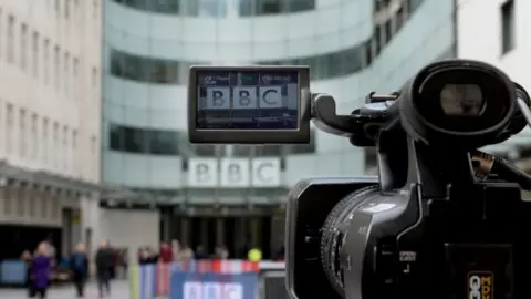 PA Media The BBC's main HQ at New Broadcasting House in Central London