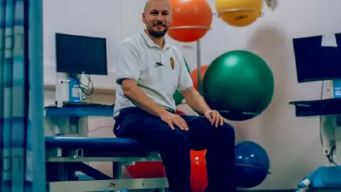 Myah Jeffers David McWilliams pictured for the Empathy Museum project