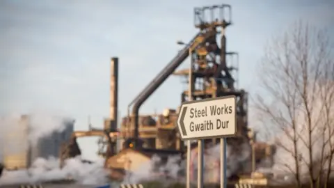 Getty Images Port Talbot steelworks