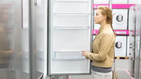 Getty Images Woman shopping