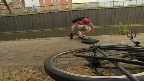 John Hess recreates what happened