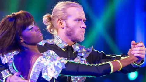 BBC Oti Mabuse and Jonnie Peacock