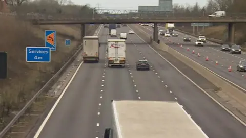 Twelve hurt in M6 coach crash near Coventry