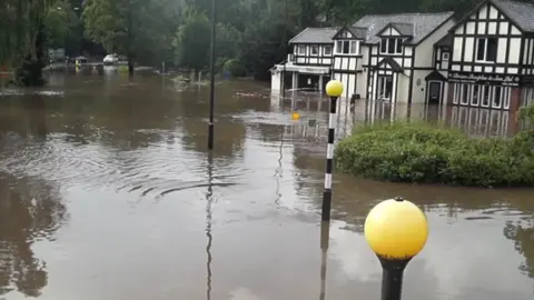 Robert Montgomery Flooding in Bramhall, Stockport