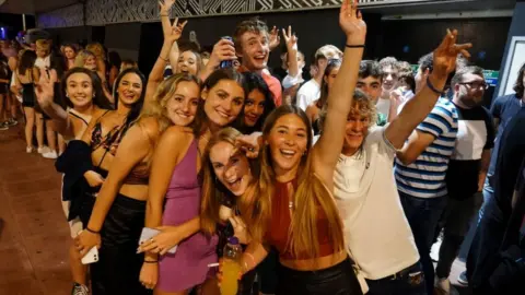 Getty Images Nightclub queue in Brighton