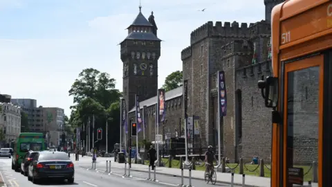 BBC The Welsh government is calling on the council to reconsider plans for Castle Street