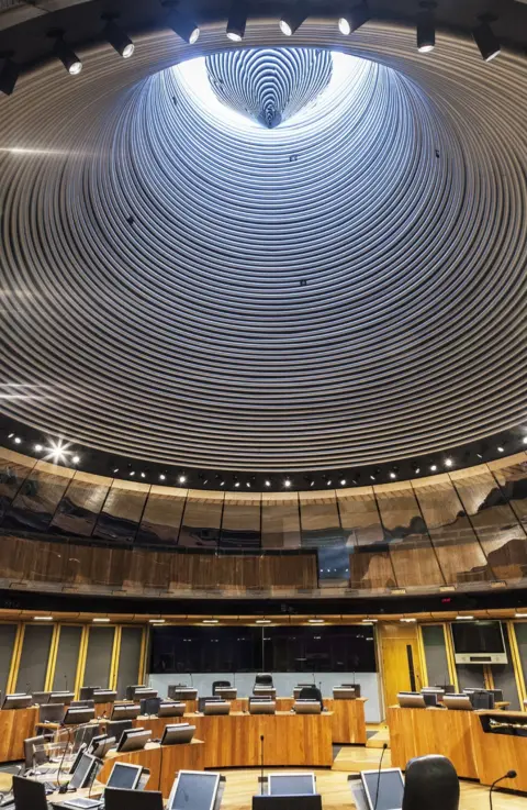 Getty Images The Senedd Siambr