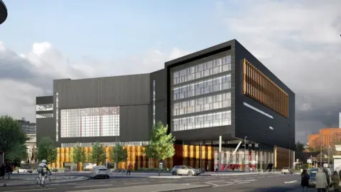 Coventry City Council Artist's impression of the new building