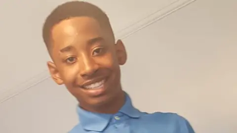 Family handout Tafari Thompson-Mintah