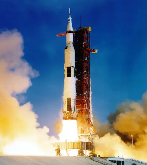 NASA Saturn V launch